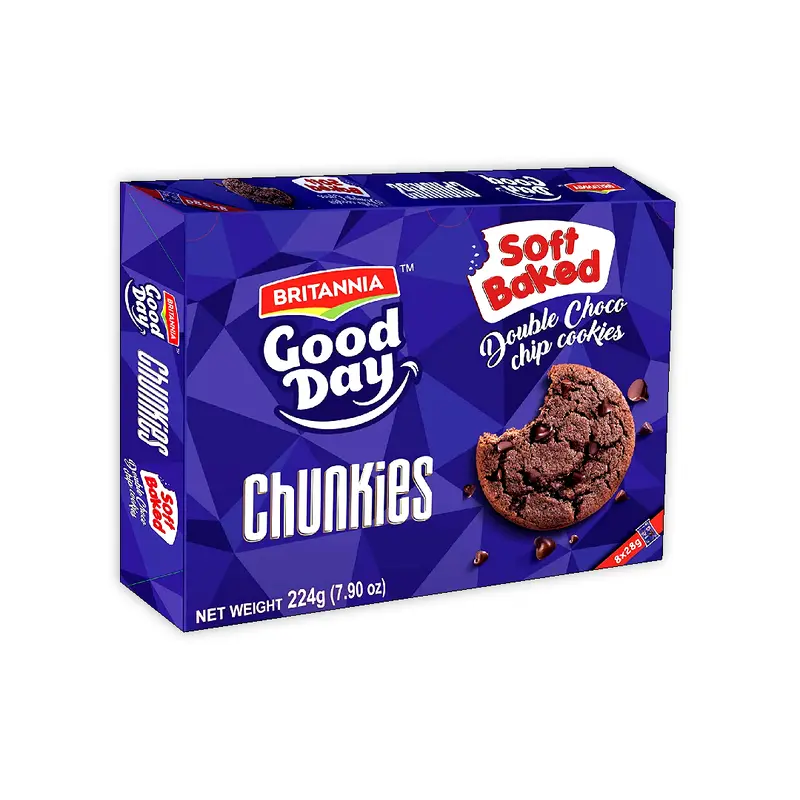 GOOD DAY CHUNKIES DOUBLE CHOCO CHIP COOKIES