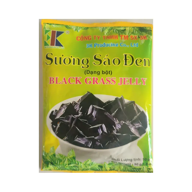 10977 3K Black grass Jelly Suong Sao Den 50g x 60 (box)