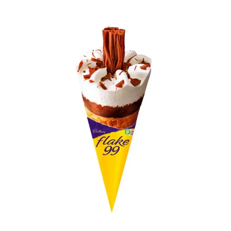 11606 Cadbury Flake 99 Ice Cream Cone 125ml x1