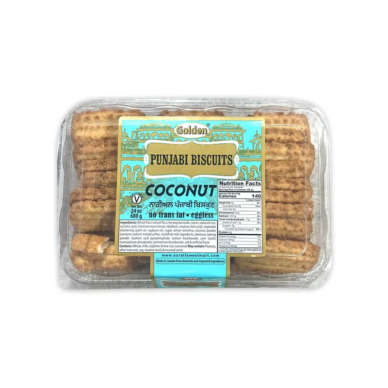 GOLDEN PUNJABI BISCUITS COCONUT