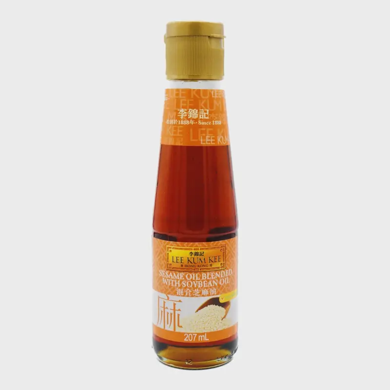 10021 LKK Sesame Oil Blended With Soybean Oil Dau Me Tron Dau Dau Nanh 207ml x1