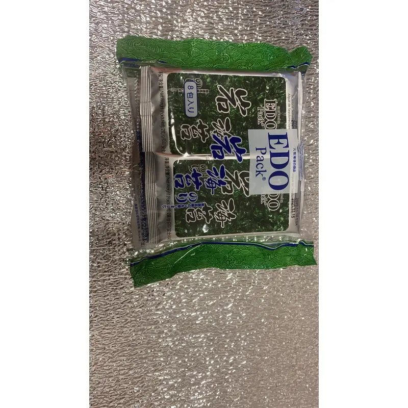 10227 EDO Laver Seasoned Seaweed EDORong Bien Cuon Sushi 16g x 1