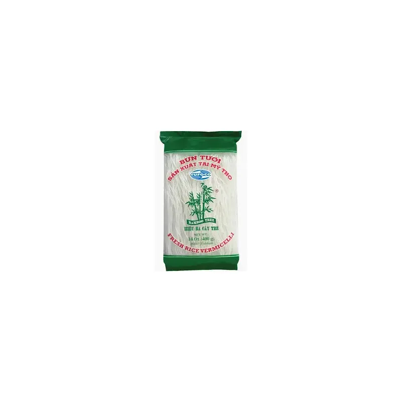 080001-1 Bamboo Tree Rice Vermicelli ( -) Bun Tuoi 400gr x 30