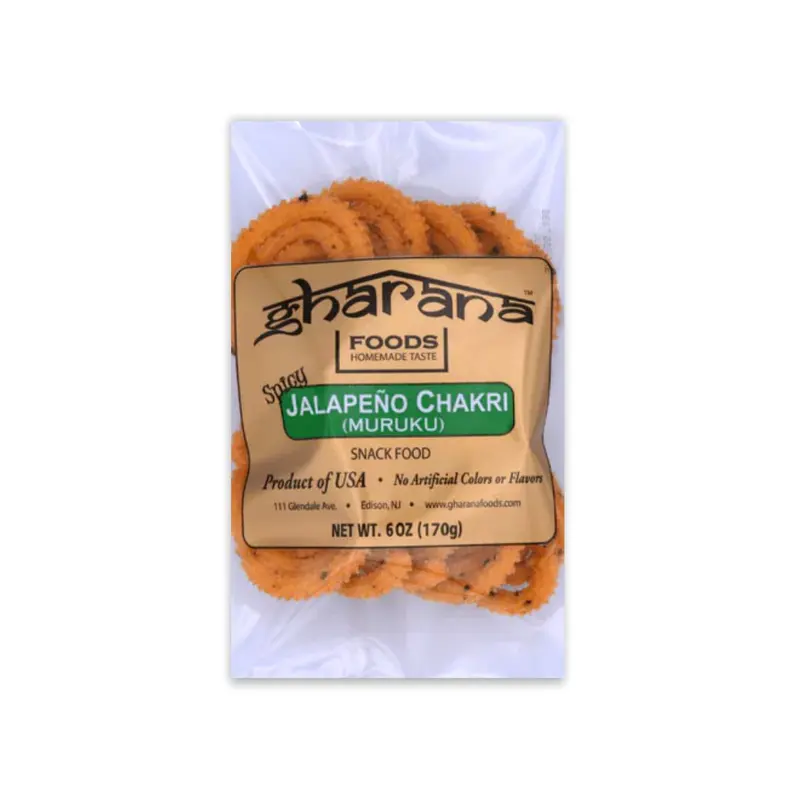 GHARANA FOODS JALAPENO CHAKRI (MURUKU)