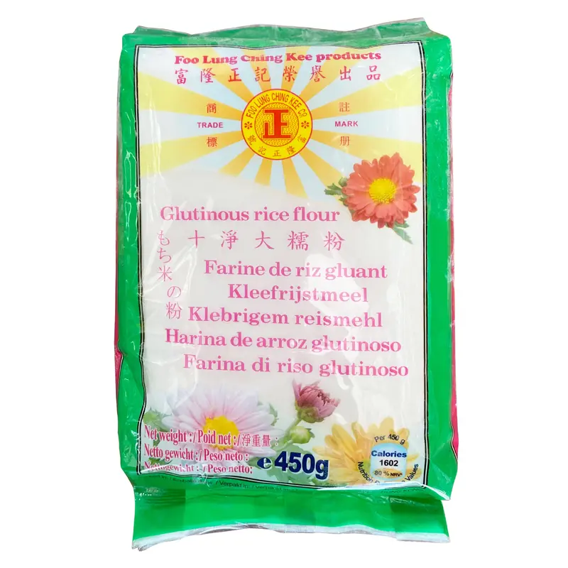 FLCK Glutinous Rice Flour Cooked   Bot Nep Rang 450gr x 32