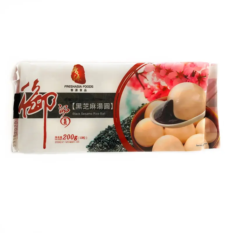 Fresh Asia Frozen Black Sesame Rice Ball Che Troi Nuoc Nhan Me Den Dong Lanh  200g x 1