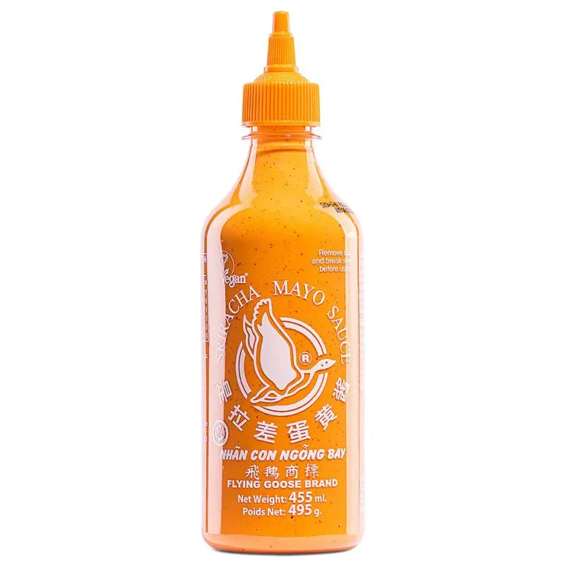 FG Sriracha Flying Goose Mayo Sauce   Tuong Mayo 455ml x1