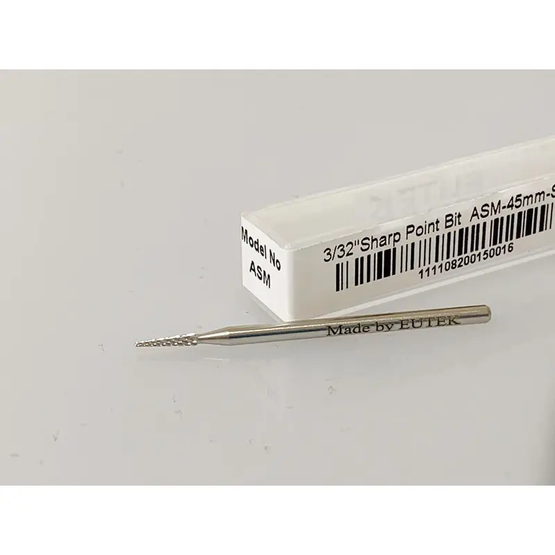 Eutek Sharp Point Bit 3/32" ASM Silver 1pc x 1