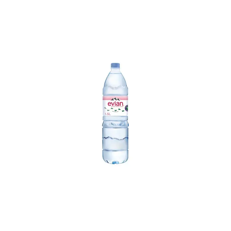 Evian Natural Mineral Water Nuoc khoang thien nhien 1.5l x1