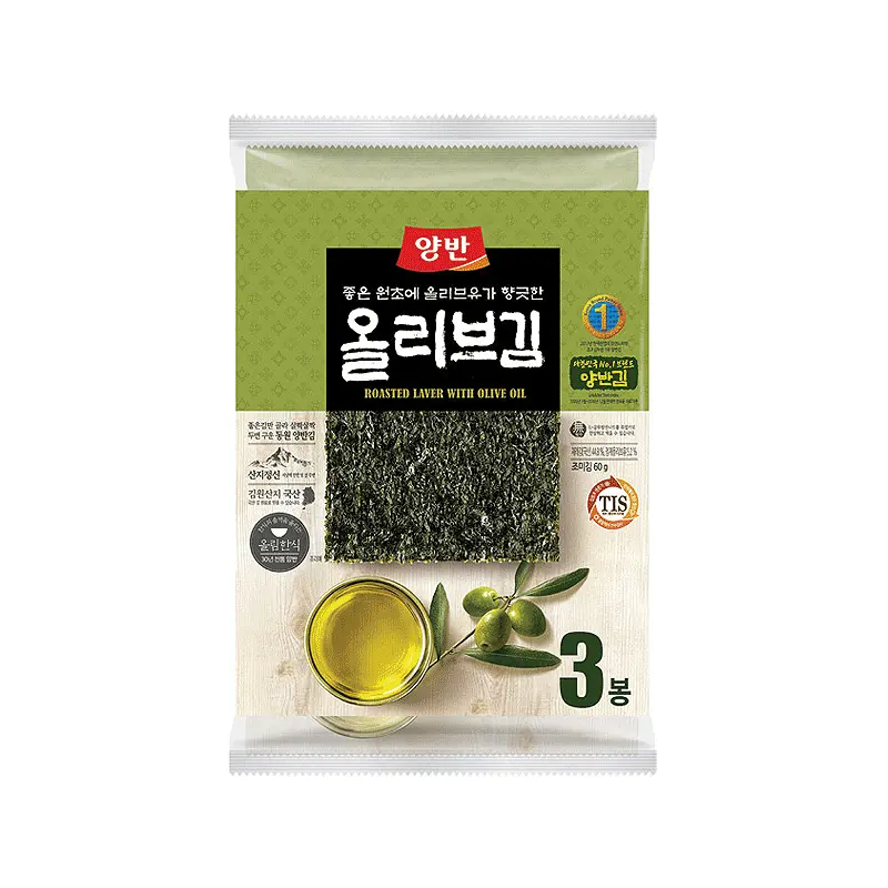 Dongwon Seasoned Laver(Oilve Oil)-Large  () (20gx3) x1