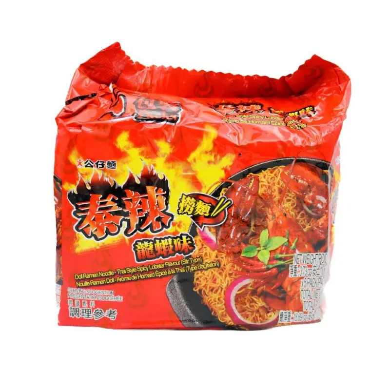 Doll Instant Noodle - Thai Style Spicy Lobster Flavour   (106g*5) x1