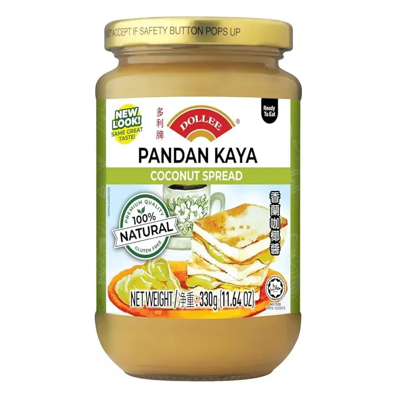 DOLLEE Pandan Kaya Coconut Spread 330g x1