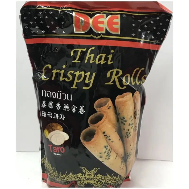 Dee Crispy Rolls Taro Flavour () Banh Cuon Vi Khoai Mon 150g x 1