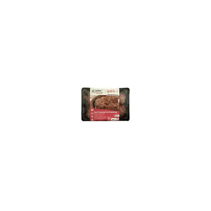 Delico Steamed Beef Balls (M) Bo Vien Delico (M) 8x50g x 20 (box)
