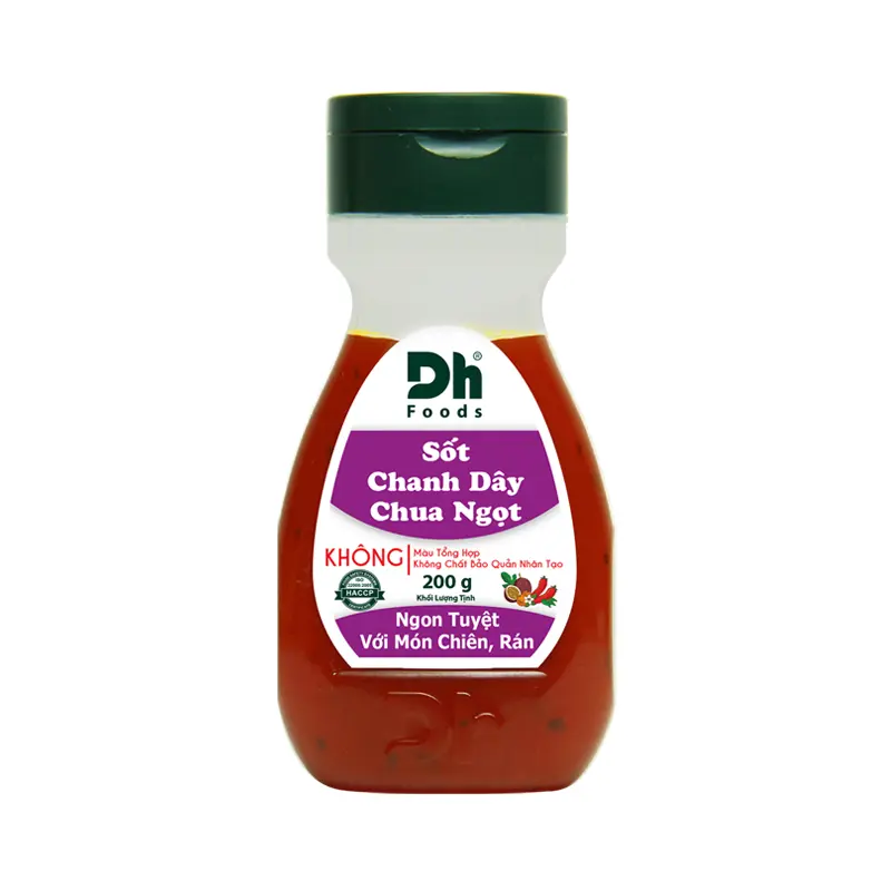 DH Dipping Sauce Passion Fruit Flavour Nuoc Cham Chanh Day 200ml x 1