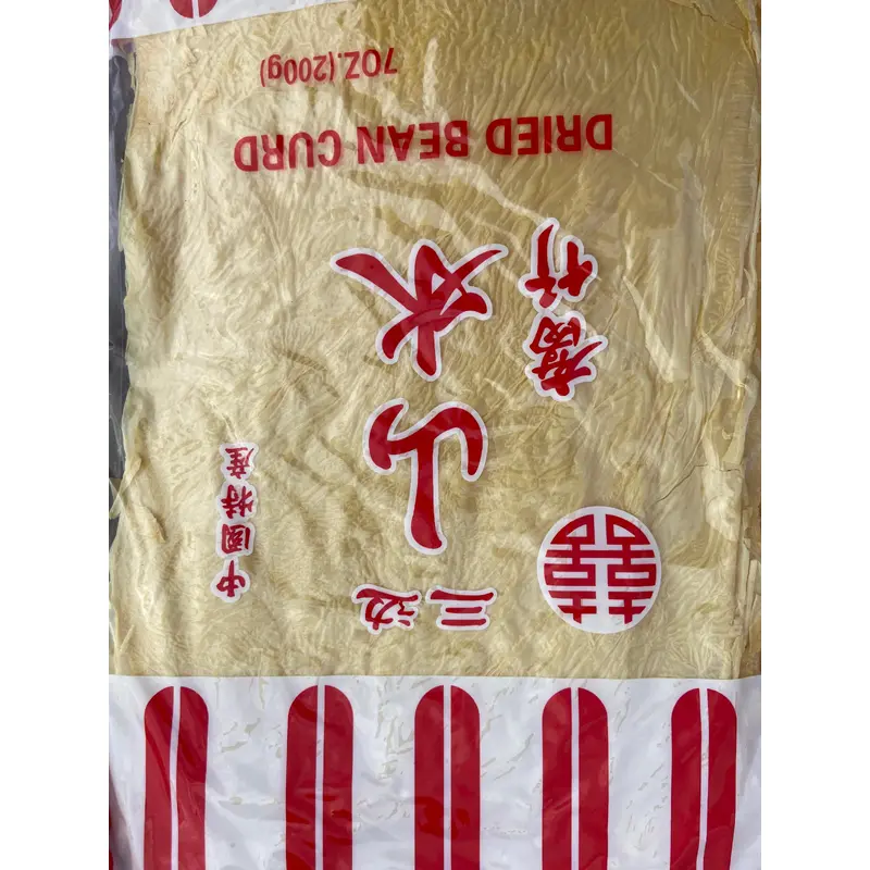 DH Dried Bean Curd Sheet -Tau Hu Ki 200g x1
