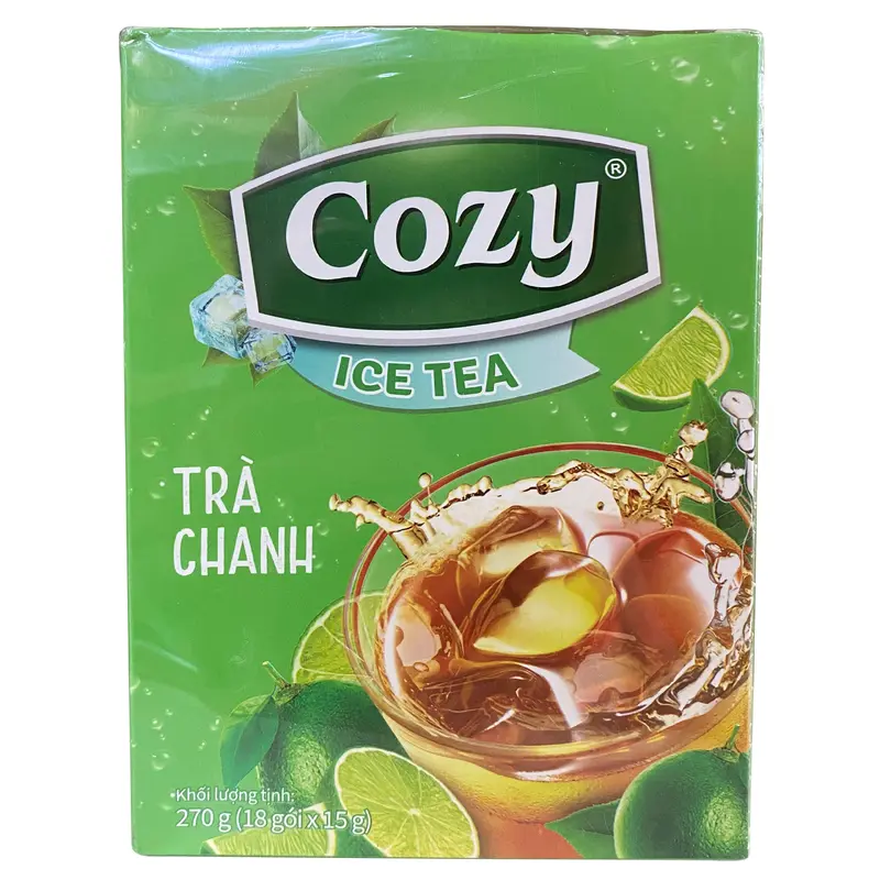 Cozy Lemon Ice Tea  Tra Chanh Cozy 15gr x 18 pack x 30 box