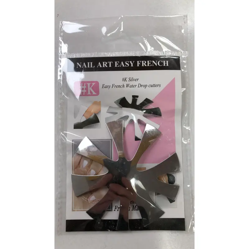 Cutter Pink & White EasyFrench Poly Tips