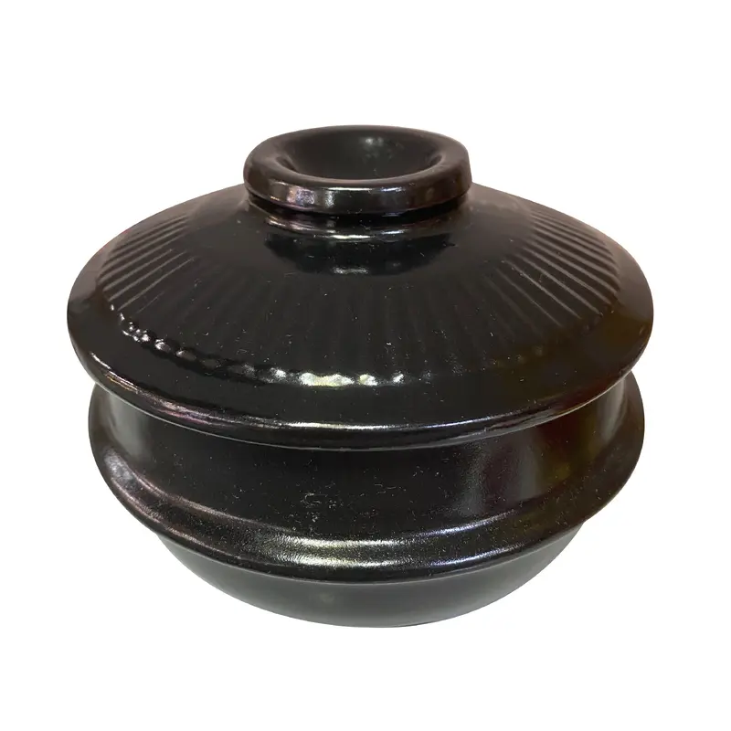 Clay Pot With Lid   Noi Dat Han Quoc Co Nap 1set x 1