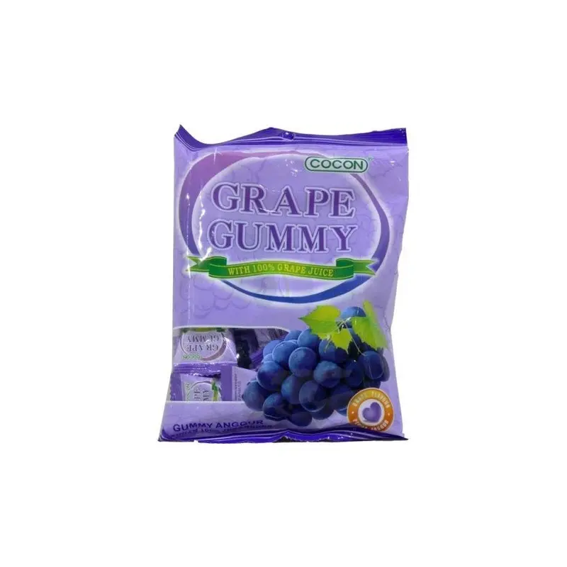 COCON Gummy Jelly Sweets - Grape 100g x1