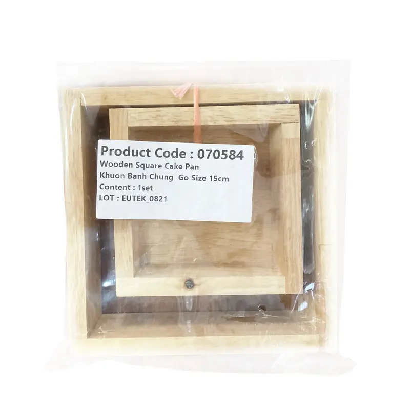 Chung Cake Mold  Khuon Goi Banh Chung 1set x 1