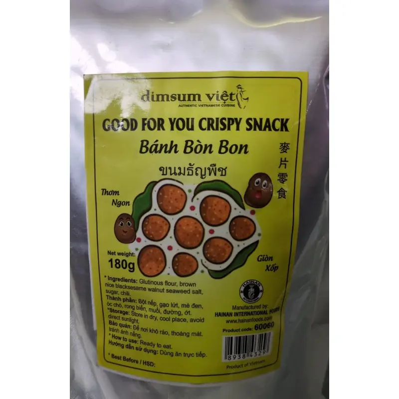 Cereal Crispy Snack   Banh Bon Bon 180g x 1