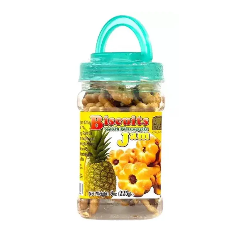 Chang coconut biscuits with pineapple jam filling-Banh quy dua voi mut dua   225gx1