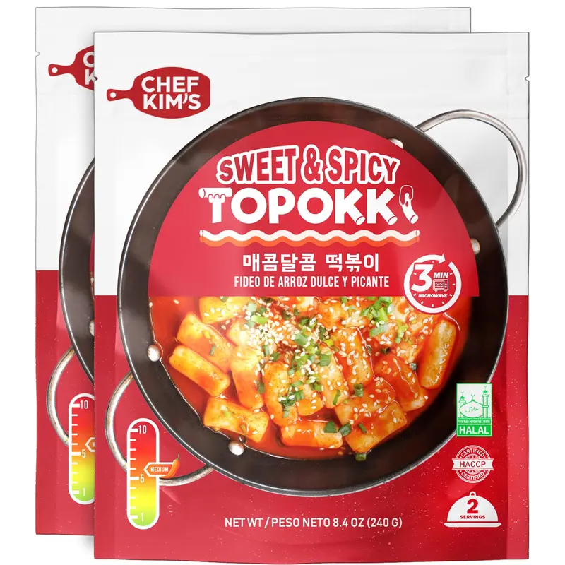 Chef Kim's Sweet & Spicy Topokki 240g x 1