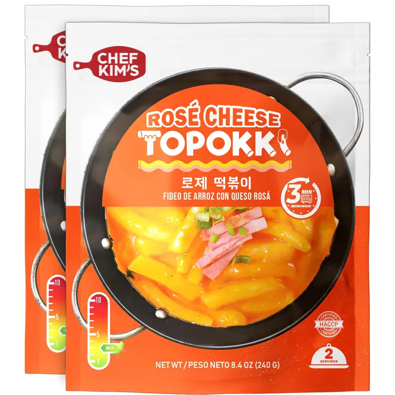 Chef Kims Ros Cheese Topokki 240g x 1