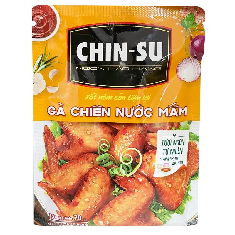 Chinsu Chicken Marinade Paste Sot Ga Chien Nuoc Mam 70gr x 10pack x 8
