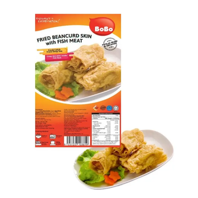 BOBO Fried Beancurd Skin With Fish Meat 500g X 30