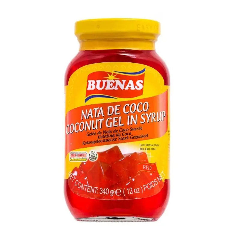 BUENAS Coconut Gel - Red  340g x 1