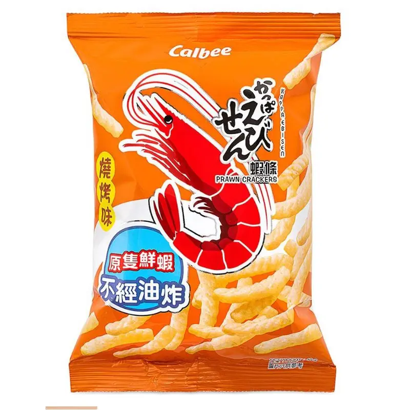Calbee Prawn Crackers BBQ FlavourBBBQ 40g x1