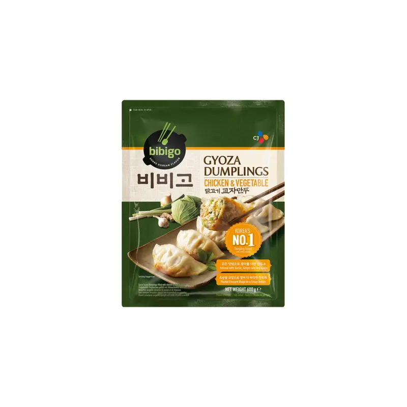 Bibigo GYOZA Pork & Vegetable Dumpling  Gyoze thit heo va rau 600gr x 1