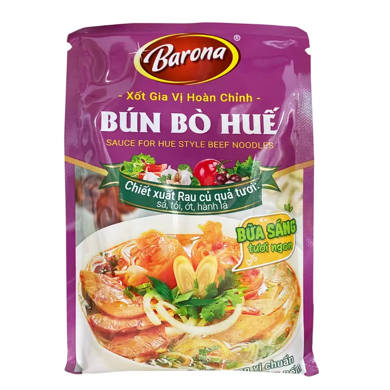 Barona Hue Style Beef Noodles Xot Gia Vi Hoan Chinh Bun Bo Hue 80gr x 20