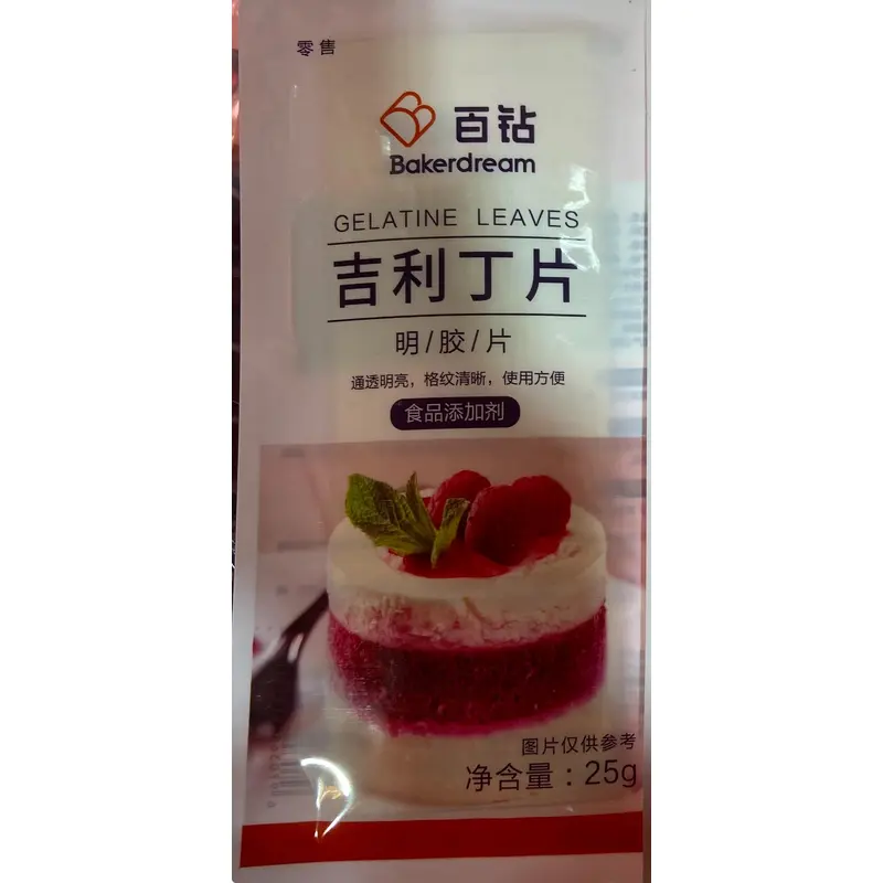BD Gelatine Leaves 25g x 1
