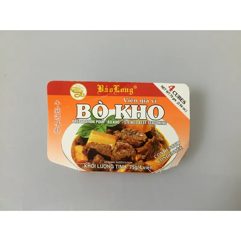 Bao Long Braised Beef Seasoning Gia vi Bo Kho 75g x1