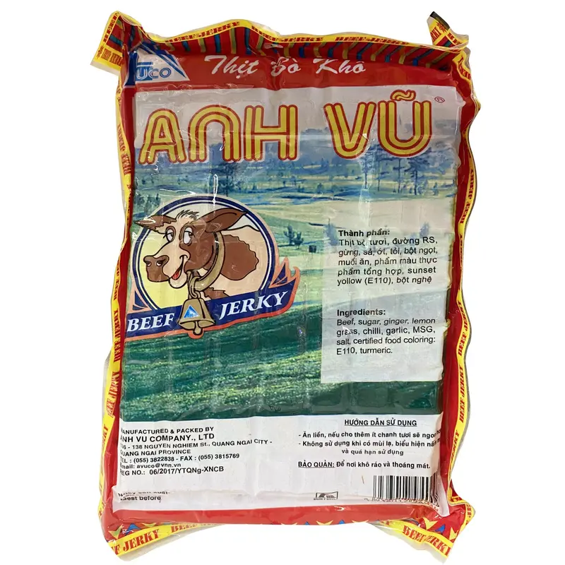 Anh Vu Thit Bo Kho Mieng 87gr x 1