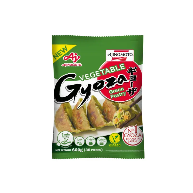 AJINOMOTO Vegan Vegetable Gyoza (Green Pastry)600g x1