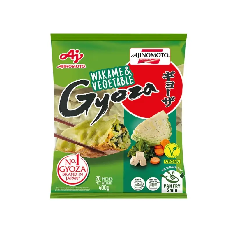 Ajinomoto Wakame & Veg Gyoza 400g x1