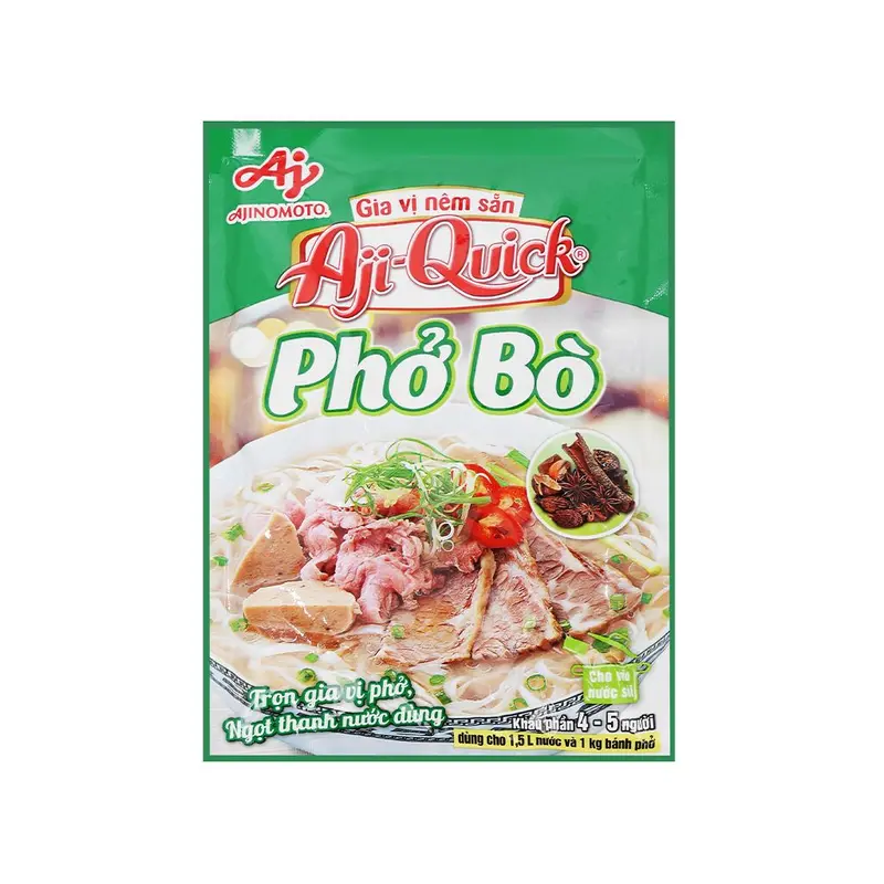 Ajiquick Beef Noodle Seasoning Gia Vi Pho Bo 57gr x 1