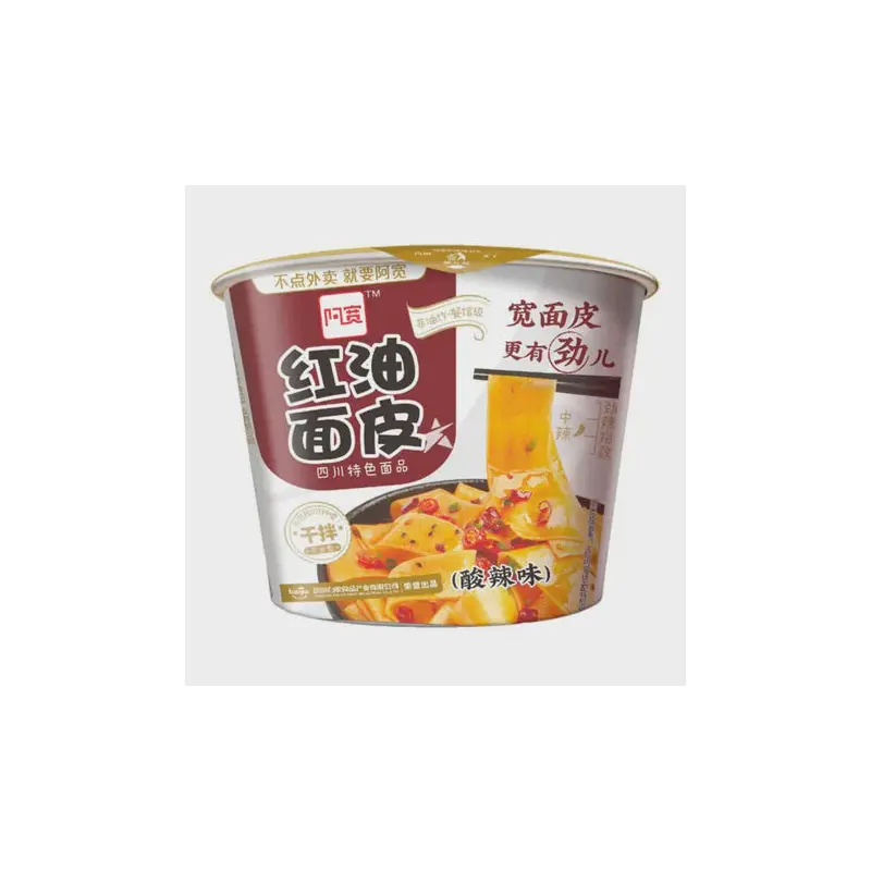 AK Broad Noodle (Bowl) - Sour & Hot -()115g x1