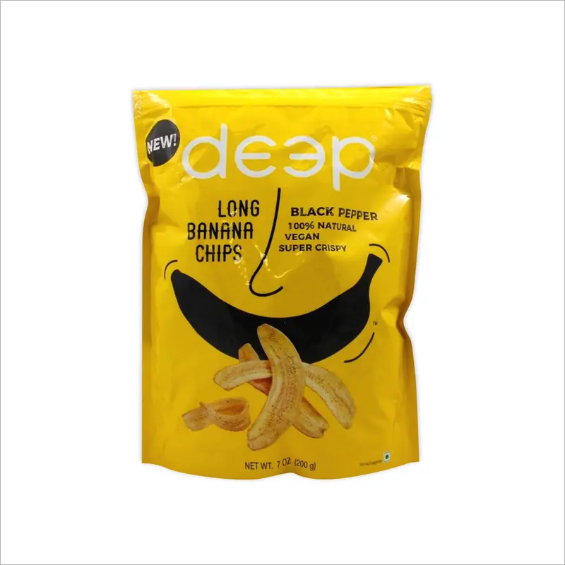 DEEP LONG BANANA CHIPS (BLACK PEPPER)