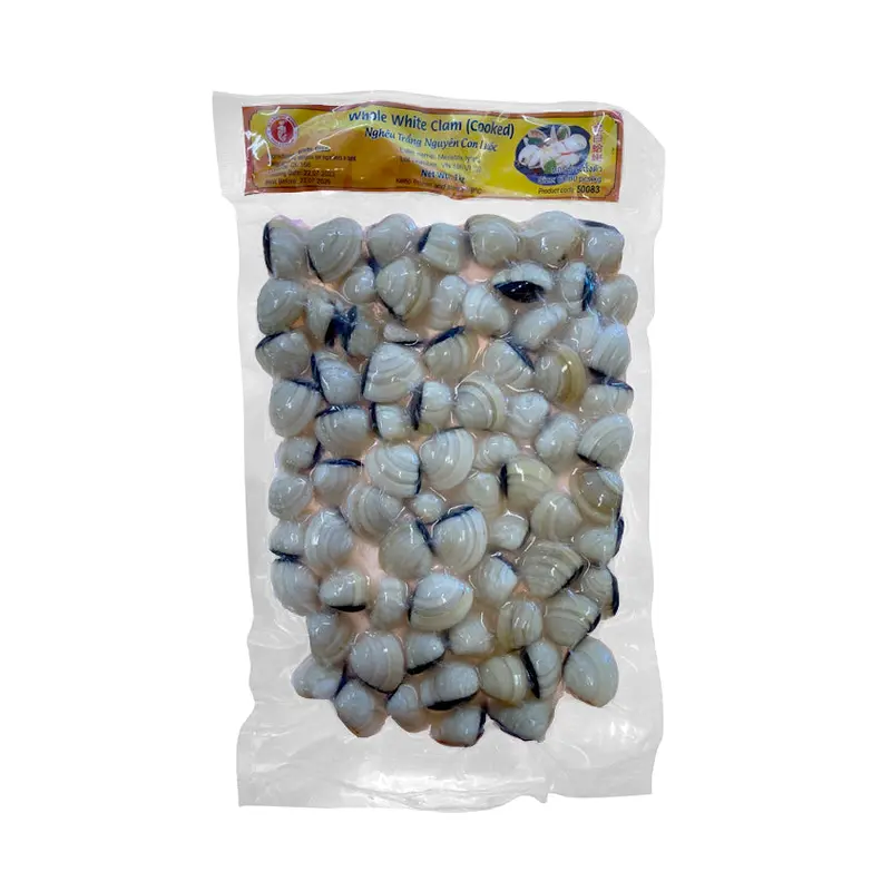 50083-3 Seahorse King White Whole Clam Ngheu Trang Nguyen Con 1kg x 10 tray