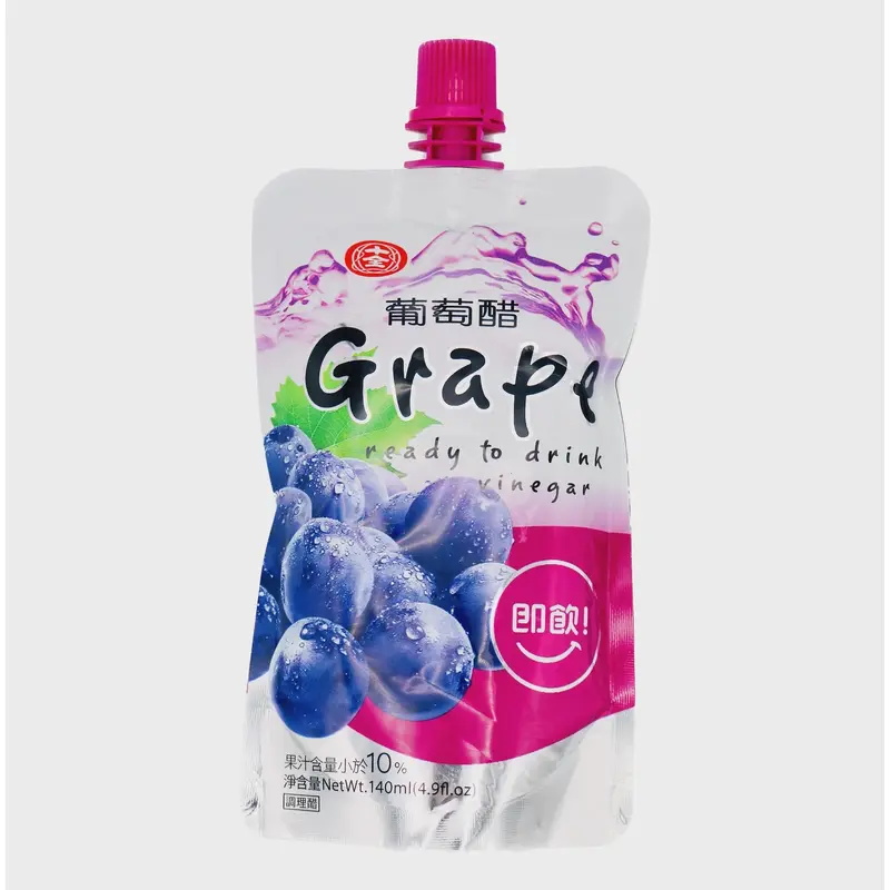 55093 Shin-Chuan Grape Vinegar Drink  Nuoc Giam Vi Nho 140ml x1