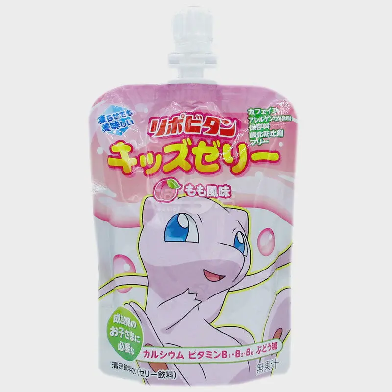 60951 Taisho Seiyaku Lipovitan Kids Jelly - Peach Flavour - Thach Rau Cay Cho Tre Em Vi Dao 125g x1