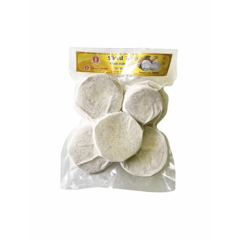50005-5 Seahorse King Frozen Sliced Taro Khoai Mon Cat Lat 1 kg x 12