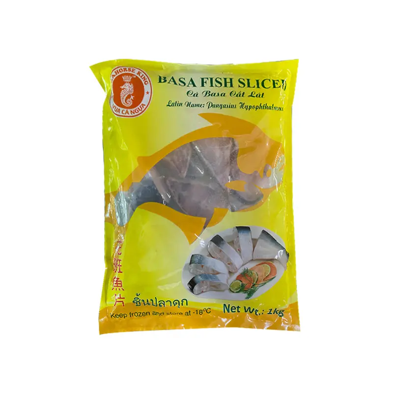 50032-2 Seahorse King Frozen Pangasius Steak Ca Basa Cat Khuc 1 kg x 10
