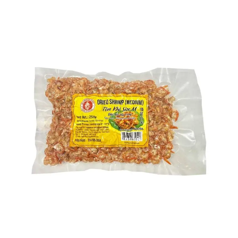 50056-6 Seahorse King Dried Shrimp (Medium) Tom Kho Size M 250g x 20 Bags