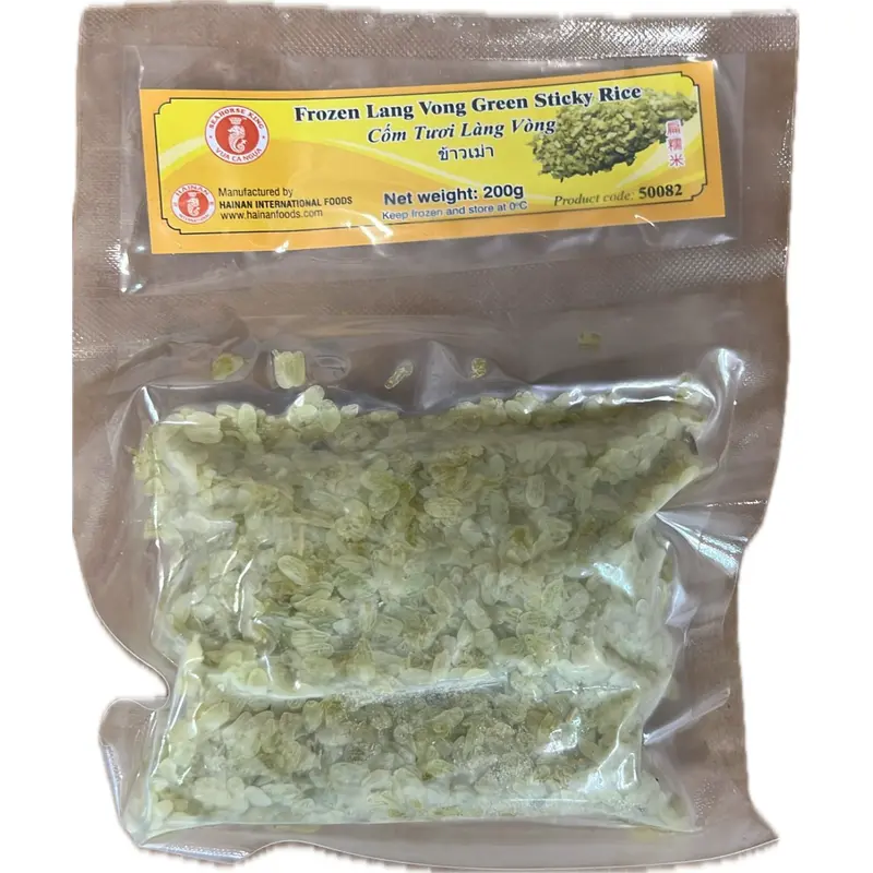 50082 Seahorse King Frozen Lang Vong Green Sticky Rice Com Tuoi Lang Vong 200g x 1